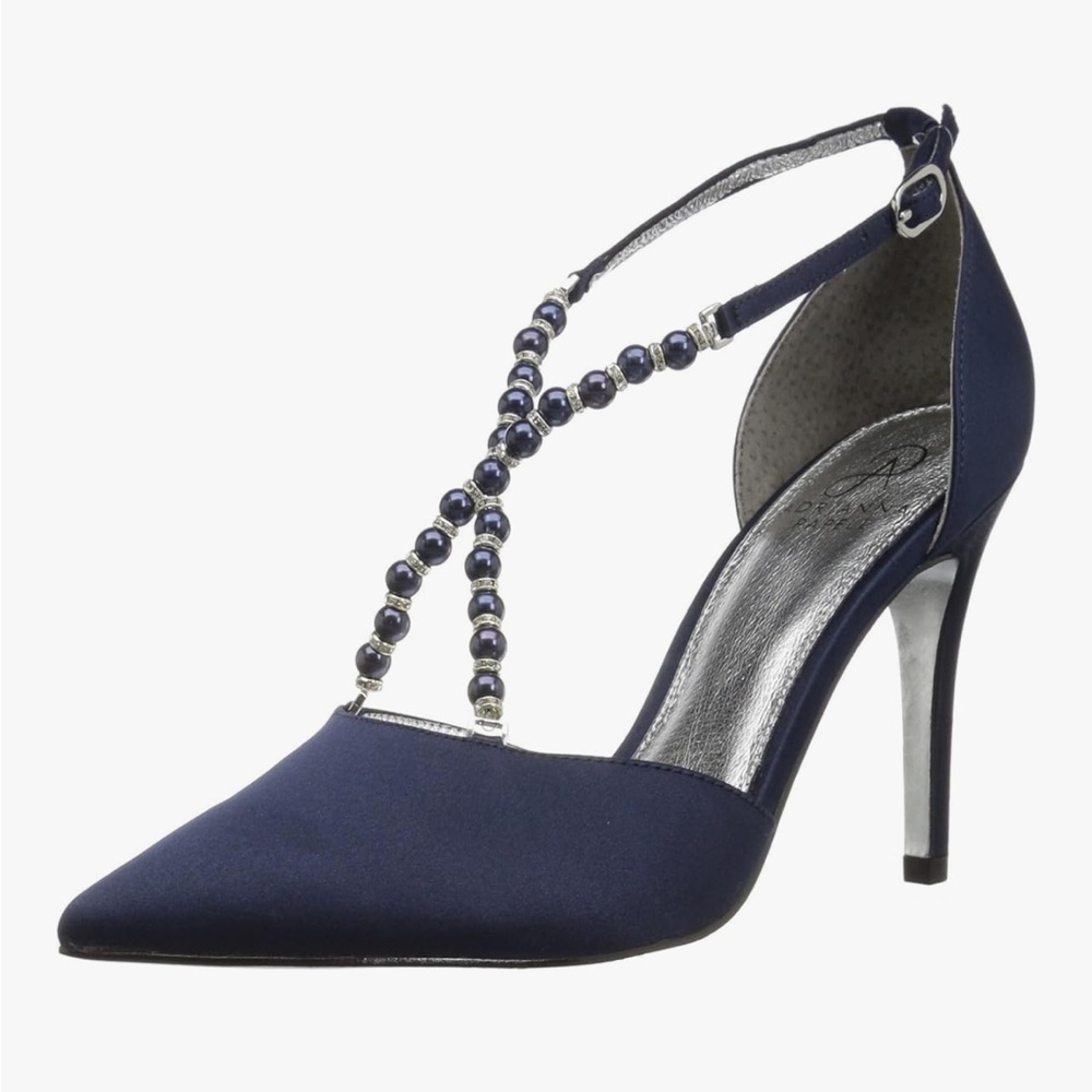 Adrianna Papell Women's Navy Aurora Pump